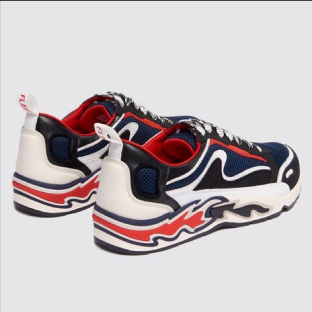 SANDRO FLAME SNEAKERS DARK NAVY SIZE EU 40/USA 9-9.5 NWT - Picture 11 of 16